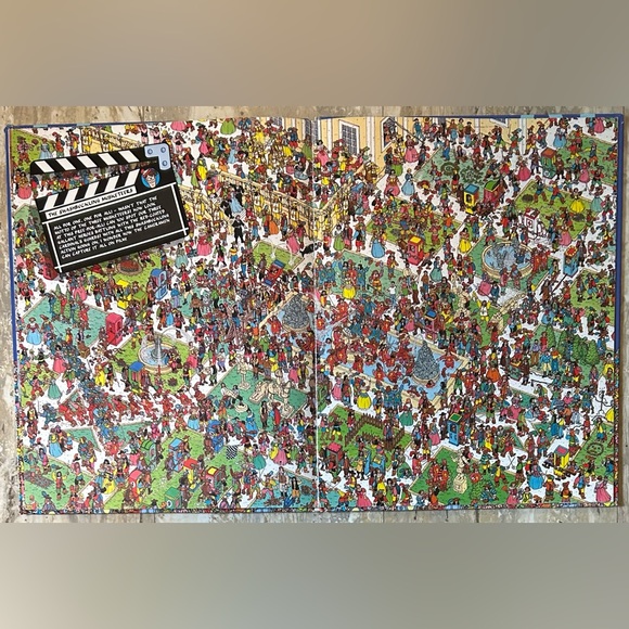 Where’s Waldo? In Hollywood Book and Puzzle The Future - Vintage 1992-1993 - Picture 5 of 12